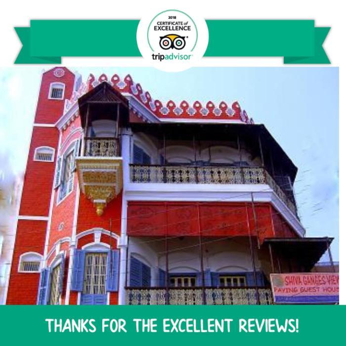 Shiva Ganges View Guest House Varanasi Eksteriør billede